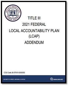 Title 3 2021 Federal LCAP Addendum