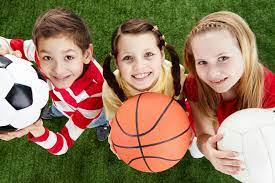 Kids holding