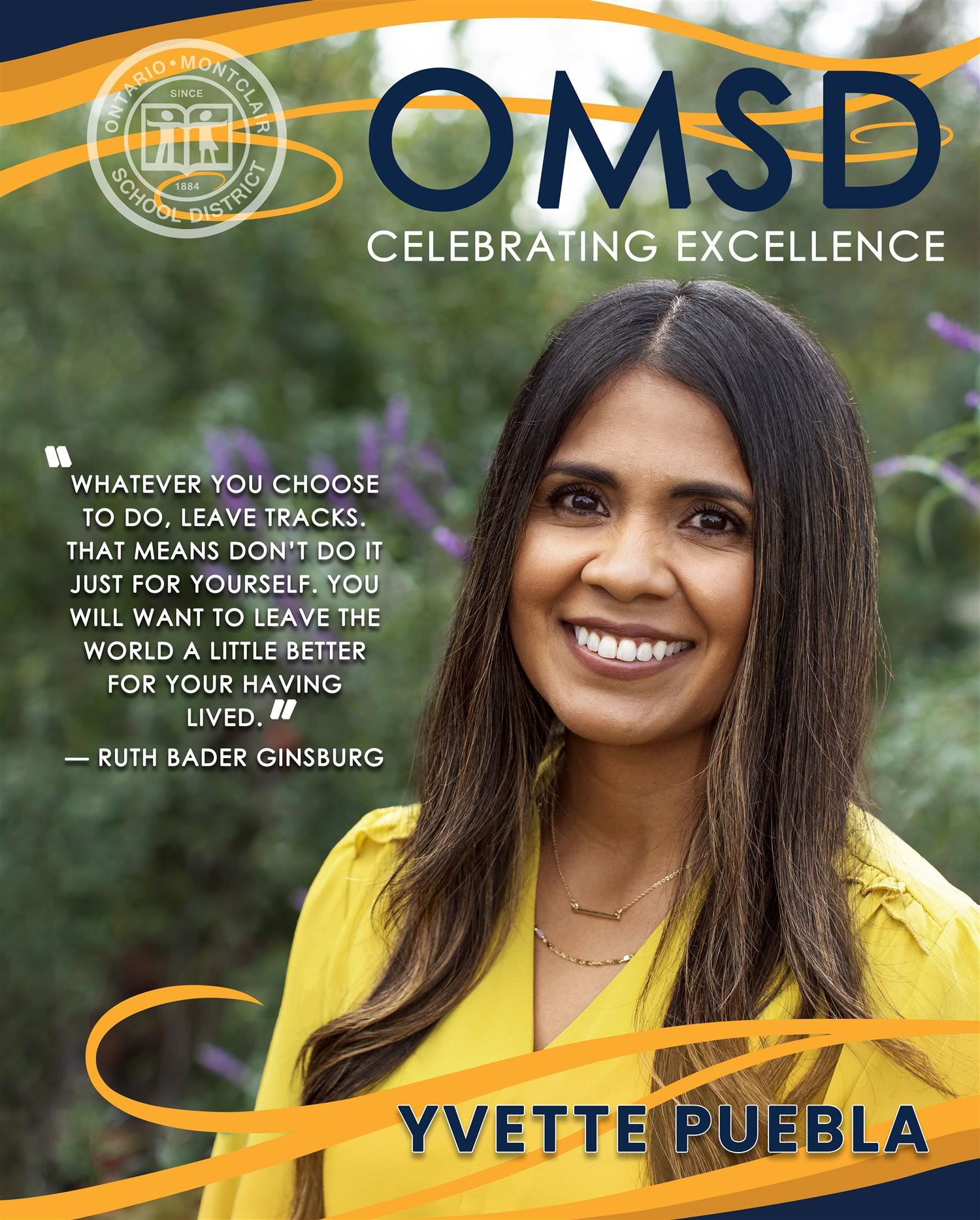 Yvette Puebla - 2020 Model of Excellence