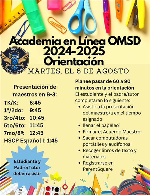 Materials Distribution Spanish