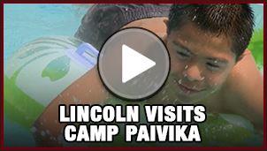 Lincoln Visits Camp Paivika 